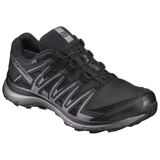 SALOMON XA LITE GTX® Philippines - Men's Trail Running Shoes - Black | 901736-VWT